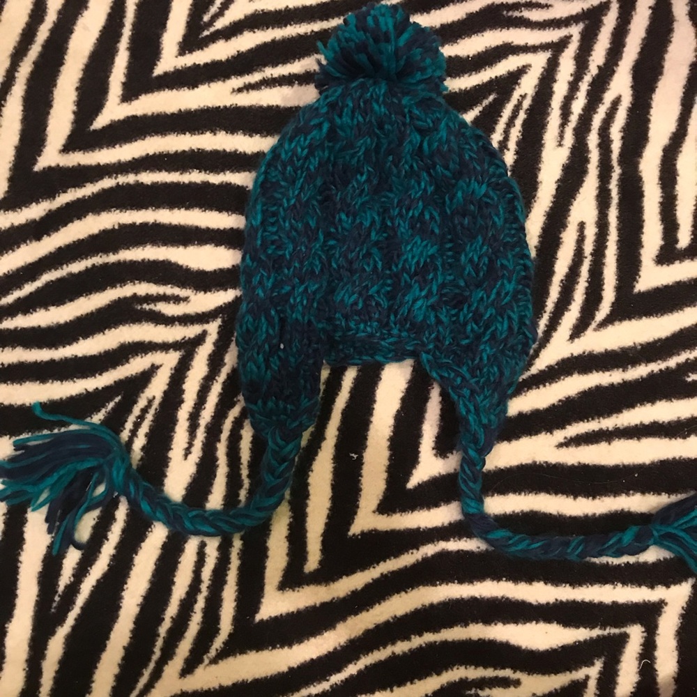 Blue hat